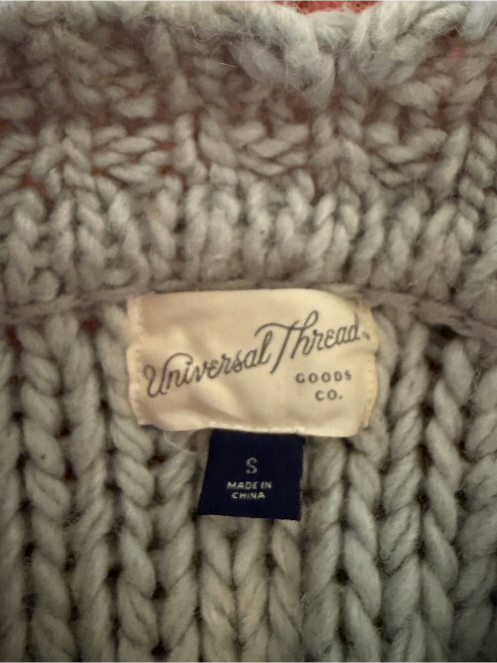 Universal Thread🍁Chunky Colorblock Crew Sweater - Picture 5 of 6